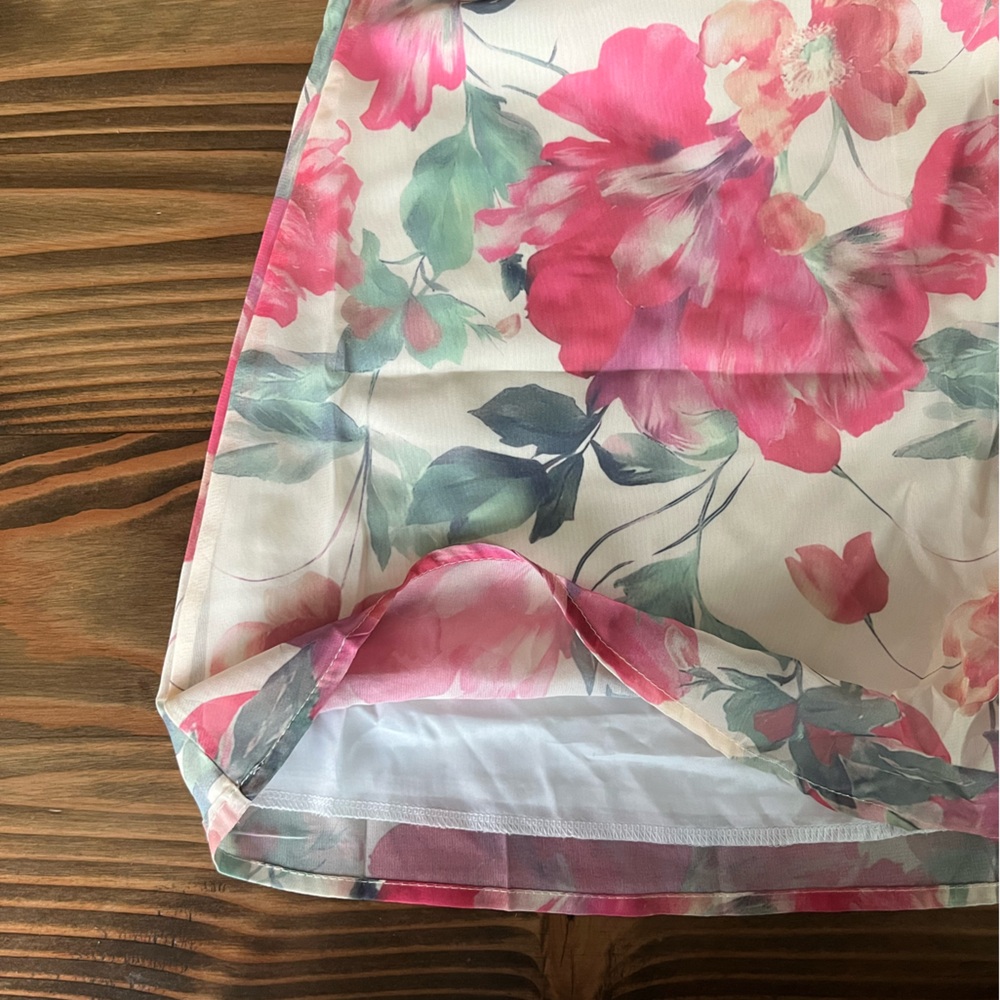 Strapless Floral Mini - Picture 6 of 8